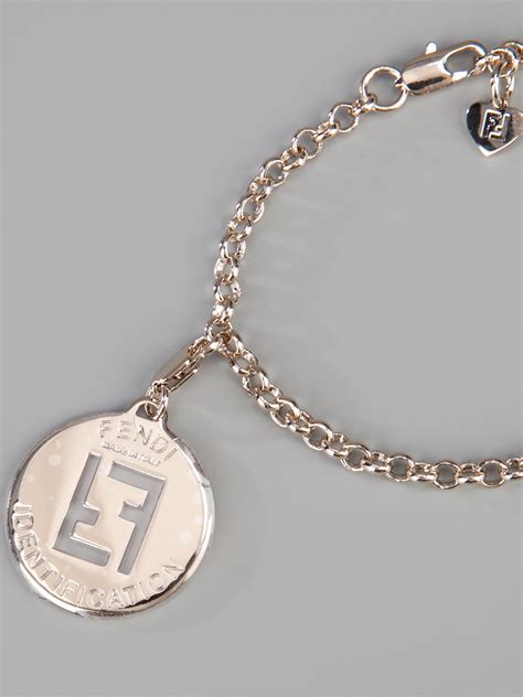 fendi charm bracelet|fendi bracelets online.